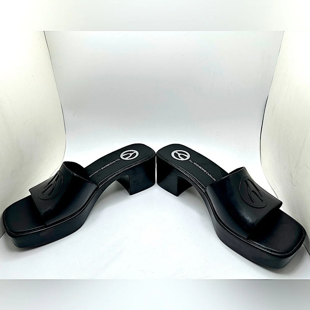 WISHBONE - Leslie heeled mules size US 6 - Picture 6 of 15